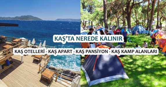 Kaş’ta Nerede Kalınır – Kaş Otelleri – Kaş Kamp Alanları