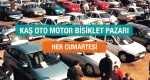 KAŞ OTO PAZARI – KAŞ MOTOR BİSİKLET PAZARI AÇILIYOR